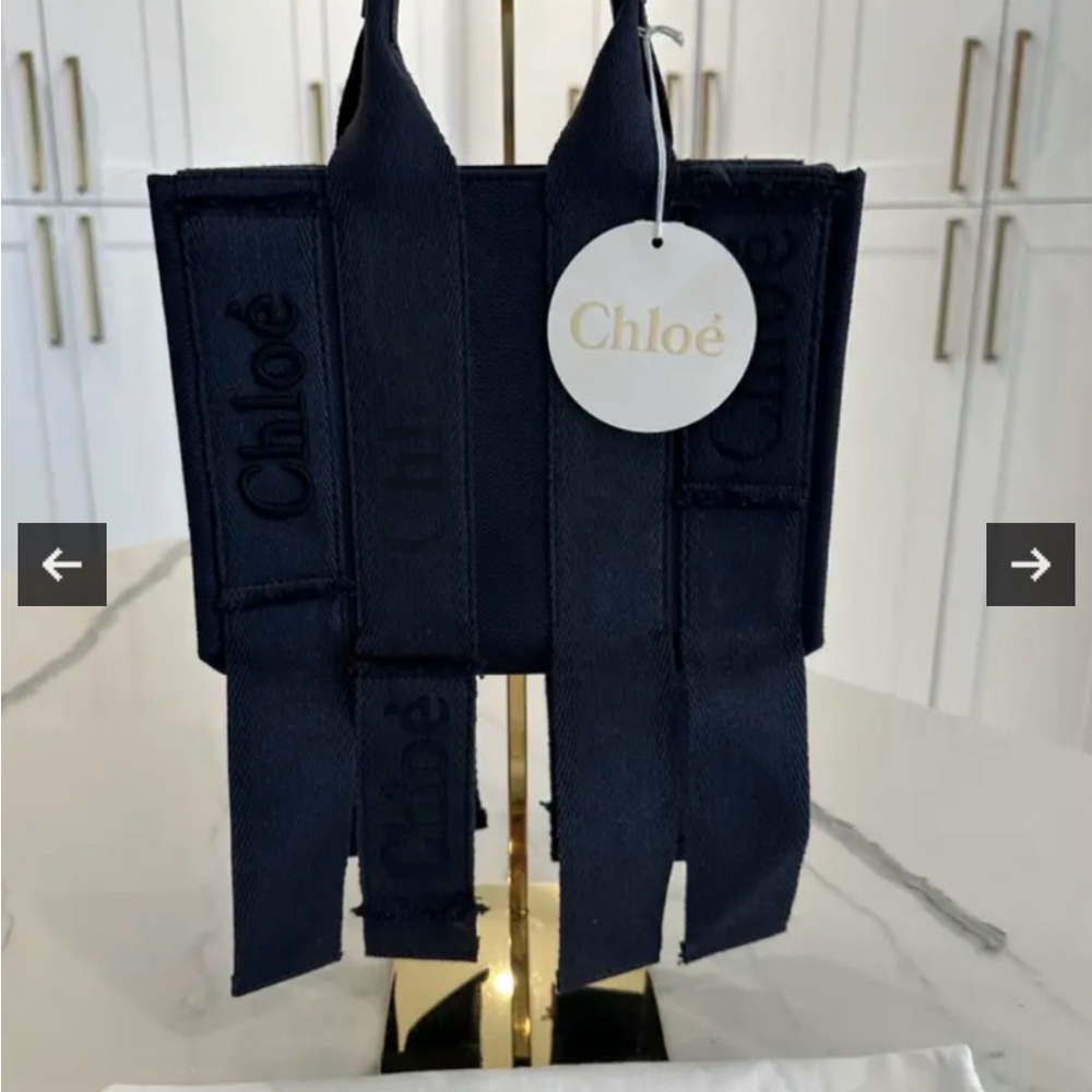 Black Canvas Tote Bag